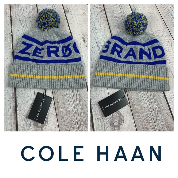 Cole Haan Other - Cole Haan Beanie Winter Pom Pom Hat